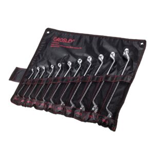 Kétoldalas mély csillagkulcs készlet, 11 részes 6-32 mm