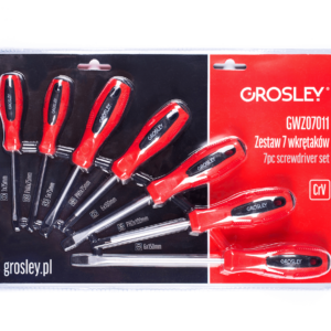 GROSLEY csavarhúzó készlet 7 részes (Lapos, Philips)