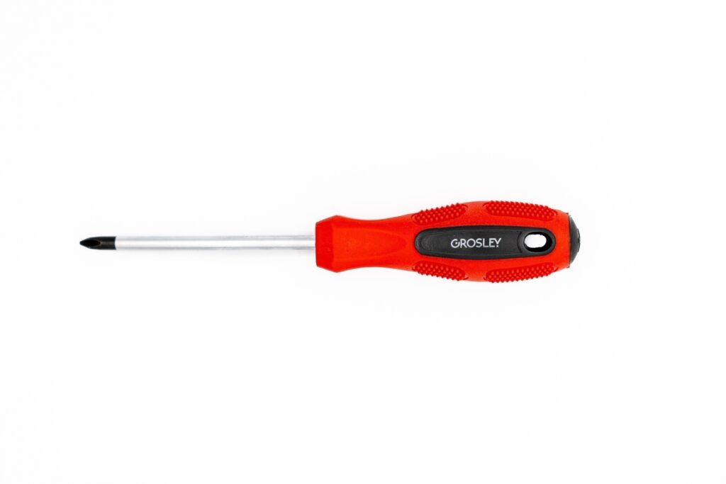Text) GROSLEY Philips csavarhúzó PH1x100mm (GR56023) CrV acél, mágneses vég