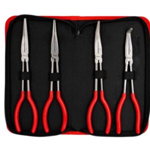 GROSLEY félkerekcsőrű fogó készlet 4 részes (0, 20, 45, 90 fokos)