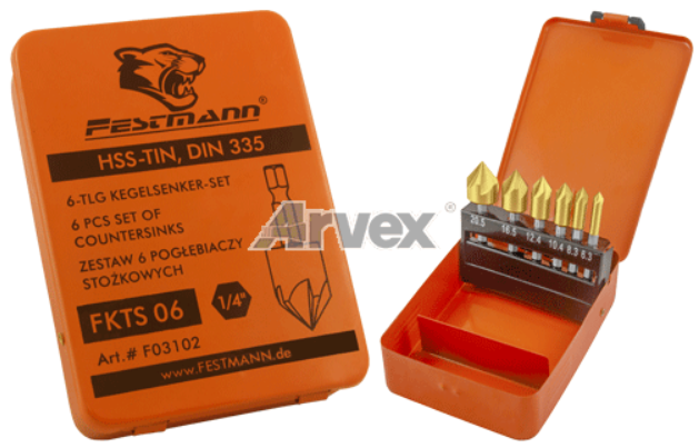 Festmann FKT süllyesztő fúró titán