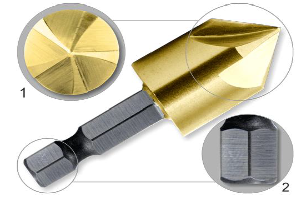 Festmann FKT süllyesztő fúró titán