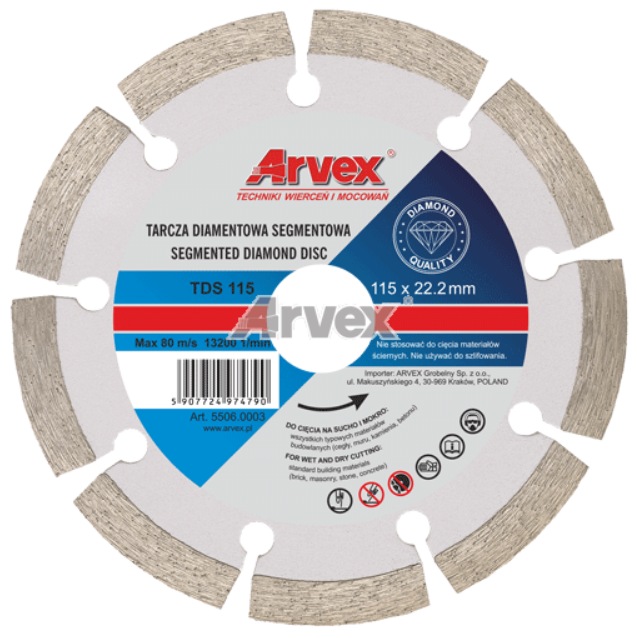 Arvex gyémánt vágókorong