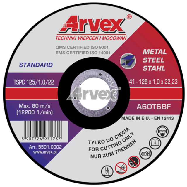 Arvex fém vágókorong