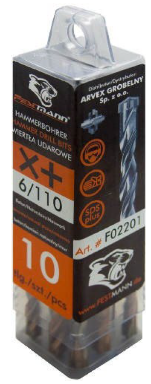 Festmann X+ fúrószár SDS-Plus