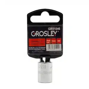 GROSLEY 1/4" dugókulcs 6 szög, bliszteres