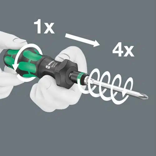 Wera Kraftform Kompakt Turbo 1, 19 részes - Image 2