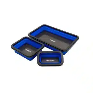 GROSLEY 3 részes összecsukható mágneses tálkészlet csavarokkal