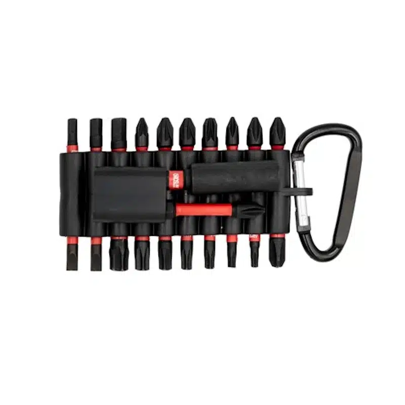 GROSLEY 22 részes bit készlet S2 acélból karabíneres tokban (GR56044)