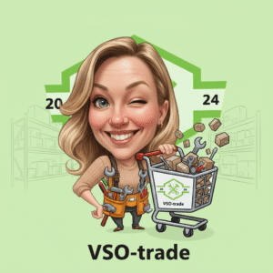 Sophie, a VSO-trade ügyfélszolgálata, karikatúra