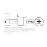 Arvex PH2 25mm-es mélységhatárolós behajtóhegy S2 acélból gipszkartonhoz