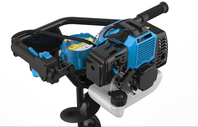 Güde GE 2200 földfúró 52 cm3 motor és ergonomikus markolat