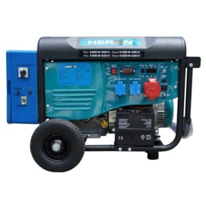 HERON 8896420-AU2 420 BLUE, háromfázisú 6 kVA áramfejlesztő