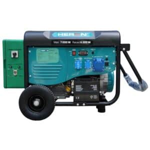 HERON 8896421-AU2 421 GREEN, egyfázisú 6,8 kVA áramfejlesztő
