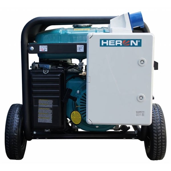HERON 8896421-AU3 421 WHITE+, egyfázisú 6,8 kVA + SMS áramfejlesztő