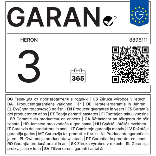 HERON 8896111 áramfejlesztő, 2. kép