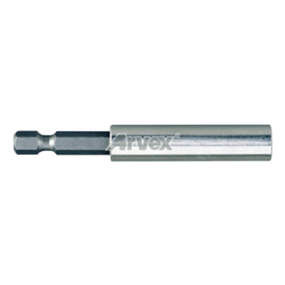 ARVEX BIT-X mágneses bittartó, bal oldalon 1/4" hatlapú szár, jobb oldalon mágneses bitfoglalat, 8017.1002