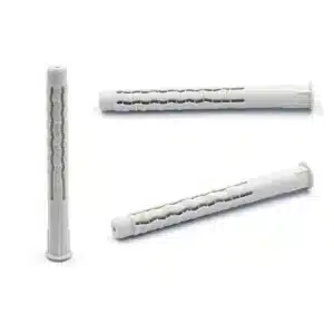 ARVEX GXL világosszürke nylon keretdübel hüvely, hosszú hullámos tágulási zónával, három darab (1099.0001–1099.0015)
