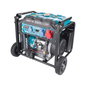 HERON 8896235 9 kVA, inverteres, 400/230 V áramfejlesztő